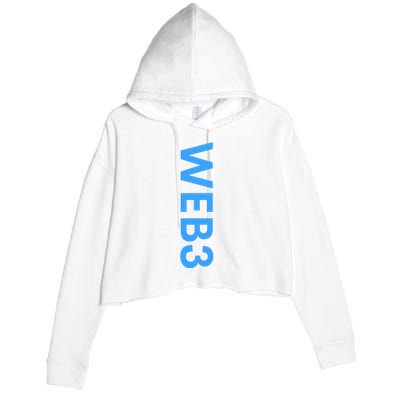 WEB3 Crypto Blockchain NFT Internet3.0 DeFi Metaverse Web3.0 Crop Fleece Hoodie