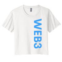 WEB3 Crypto Blockchain NFT Internet3.0 DeFi Metaverse Web3.0 Women's Crop Top Tee