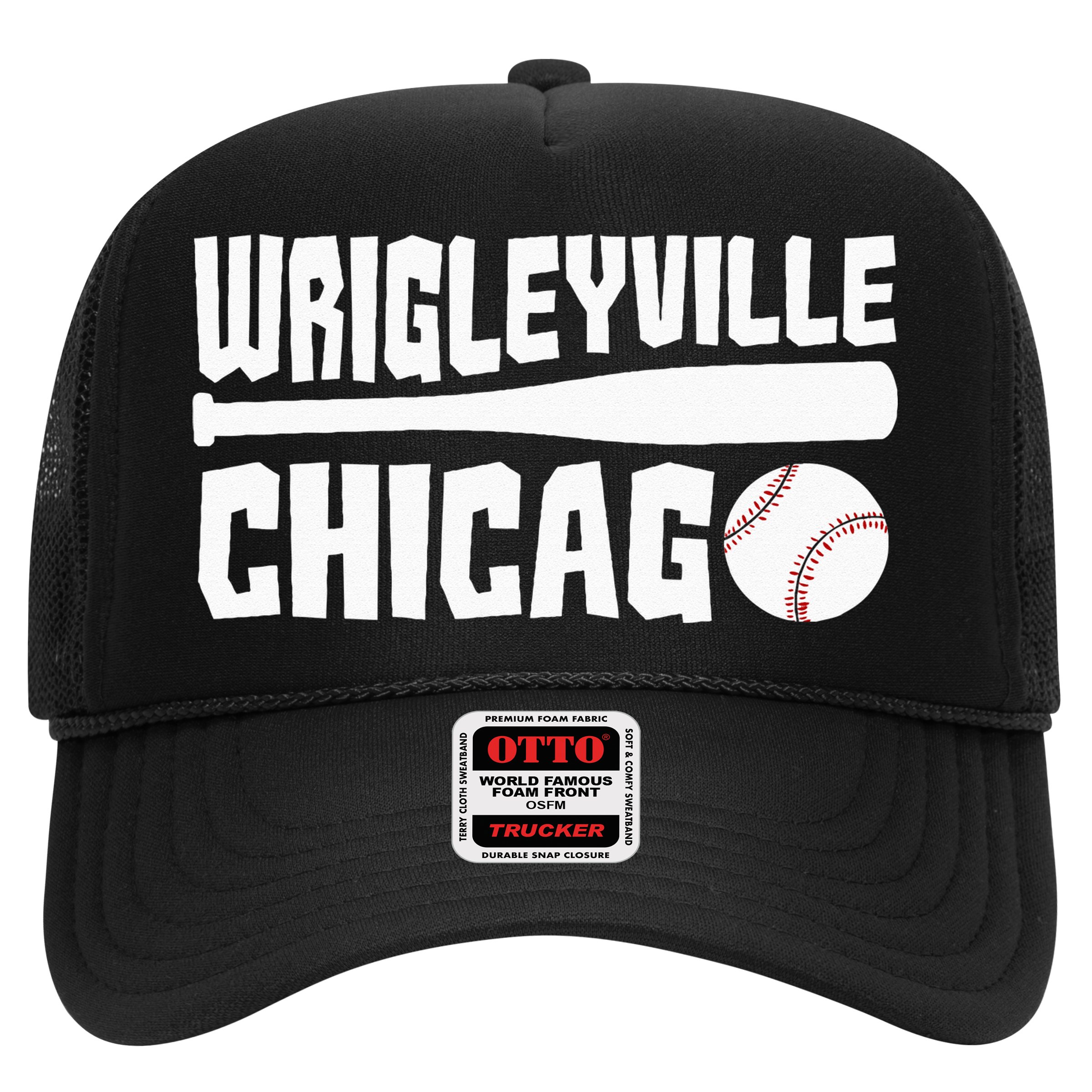 Wrigleyville Chicago Baseball American  Hat