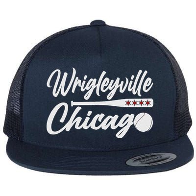 Wrigleyville Chicago Baseball American Flatbill Hat