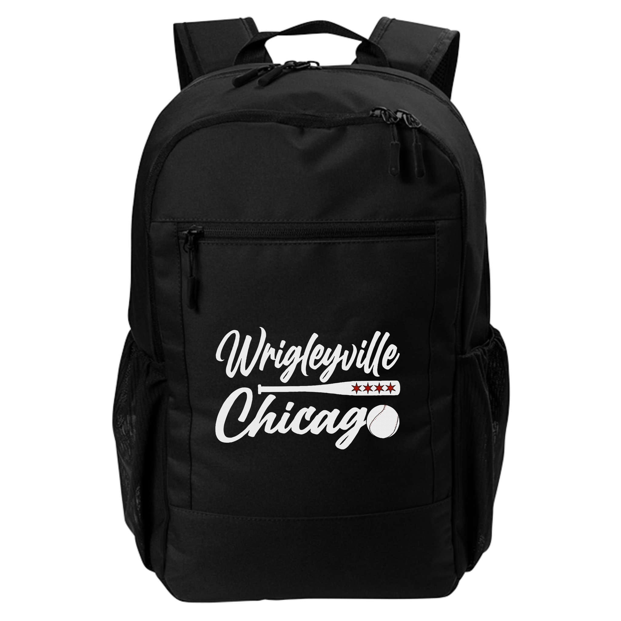 Wrigleyville Chicago Baseball American Backpack