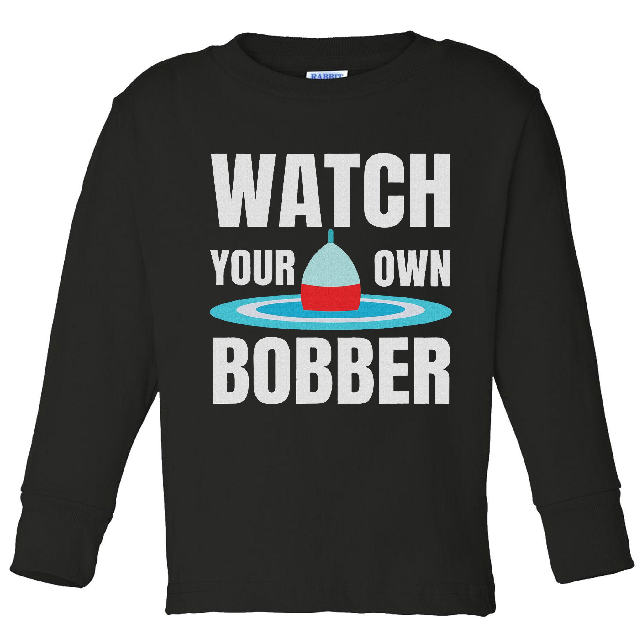 Watercolor Colorful Border Collie Dog Toddler Long Sleeve Shirt