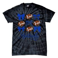 Women Coquette Bow Football Kentucky Gift Tie-Dye T-Shirt