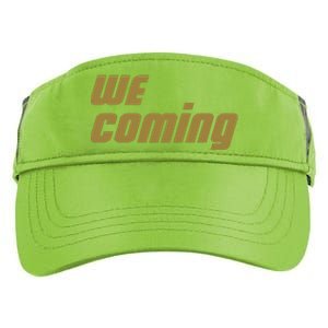 We Coming Buffaloes Football Adult Drive Performance Visor