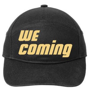 We Coming Buffaloes Football 7-Panel Snapback Hat