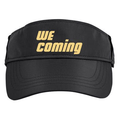 We Coming Buffaloes Football Adult Drive Performance Visor
