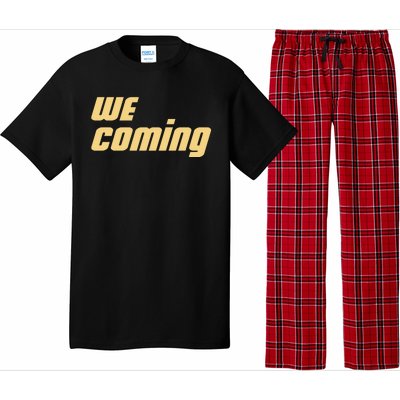 We Coming Buffaloes Football Pajama Set