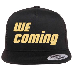 We Coming Buffaloes Football Flat Bill Trucker Hat