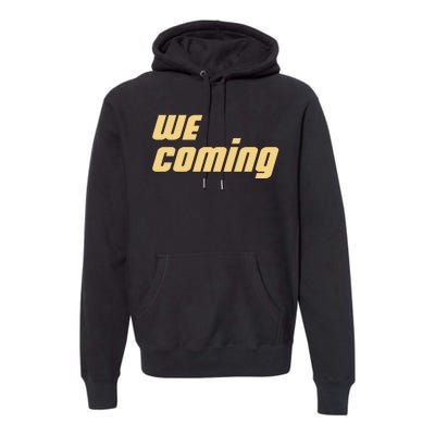 We Coming Buffaloes Football Premium Hoodie