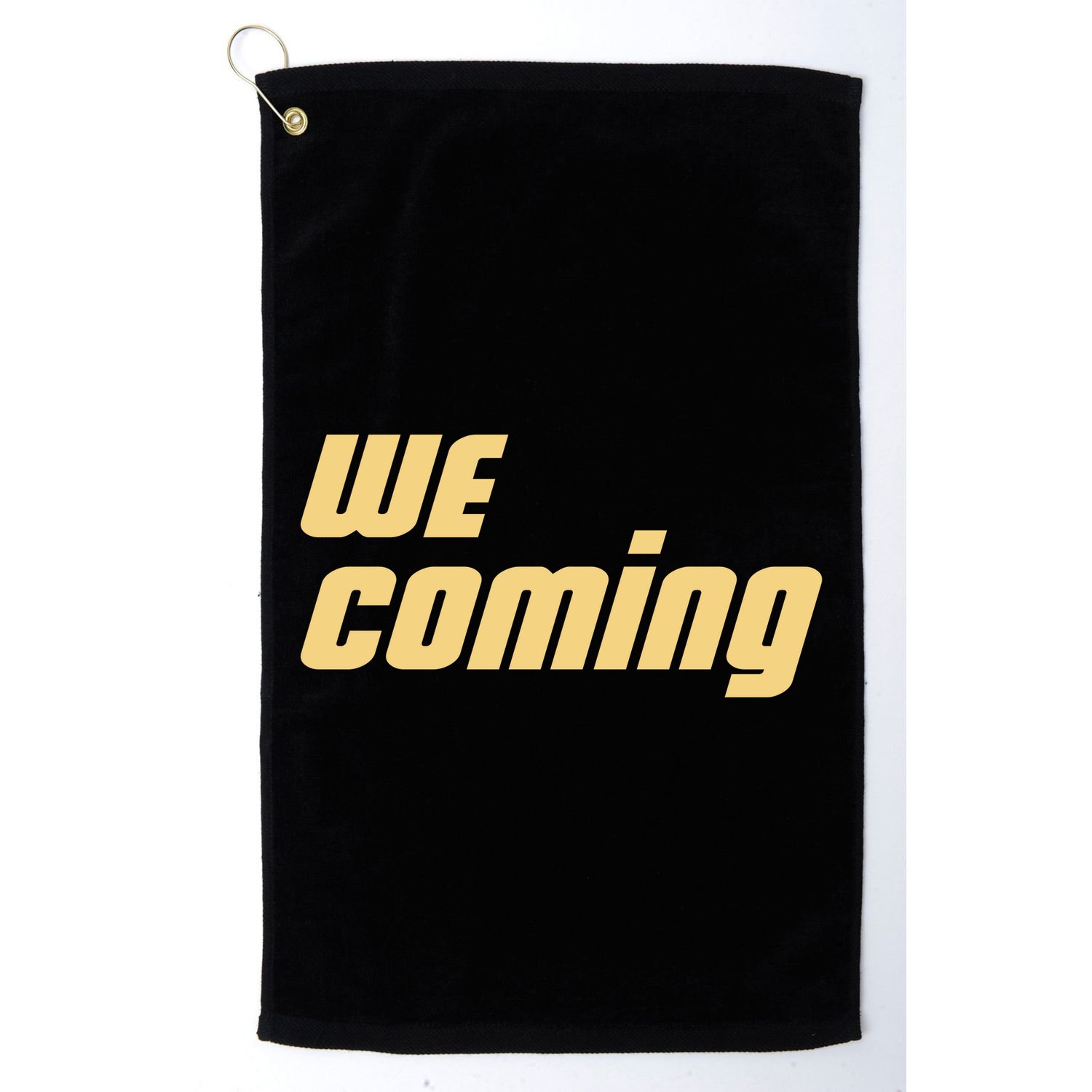 We Coming Buffaloes Football Golf Towel