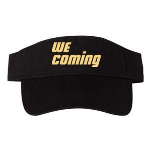 We Coming Buffaloes Football Valucap Bio-Washed Visor