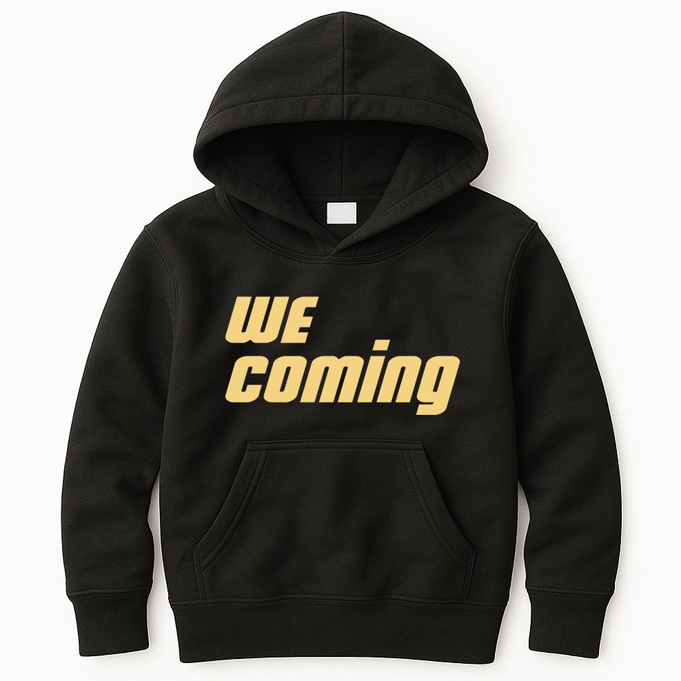 We Coming Buffaloes Football Kids Hoodie