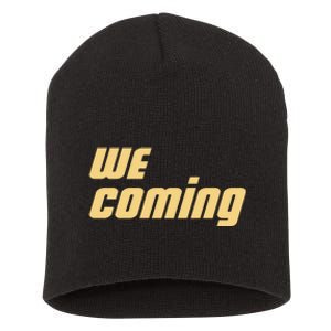 We Coming Buffaloes Football Short Acrylic Beanie