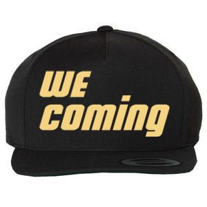 We Coming Buffaloes Football Wool Snapback Cap