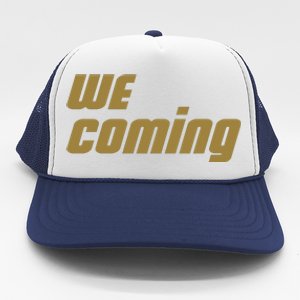 We Coming Buffaloes Football Trucker Hat