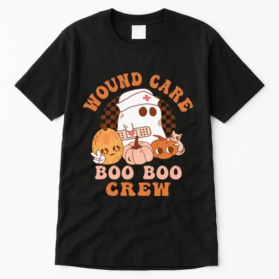 Wound Care Boo Boo Crew Funny Nurse Ghost Halloween Tall T-Shirt