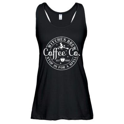 Wit Ches Brew Stop In For A Spell Vintage Ladies Essential Flowy Tank