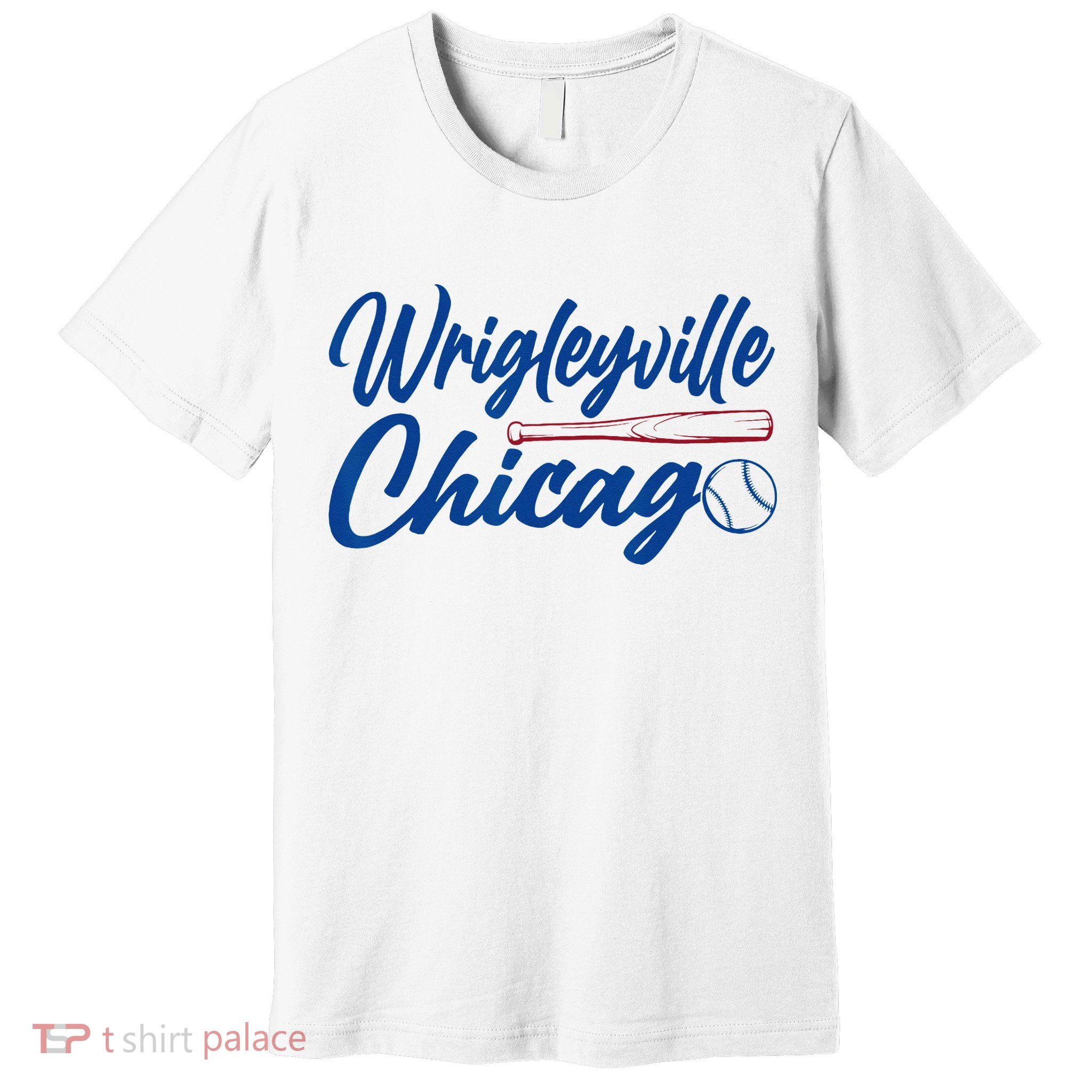 Wrigleyville Chicago Baseball American Premium T-Shirt