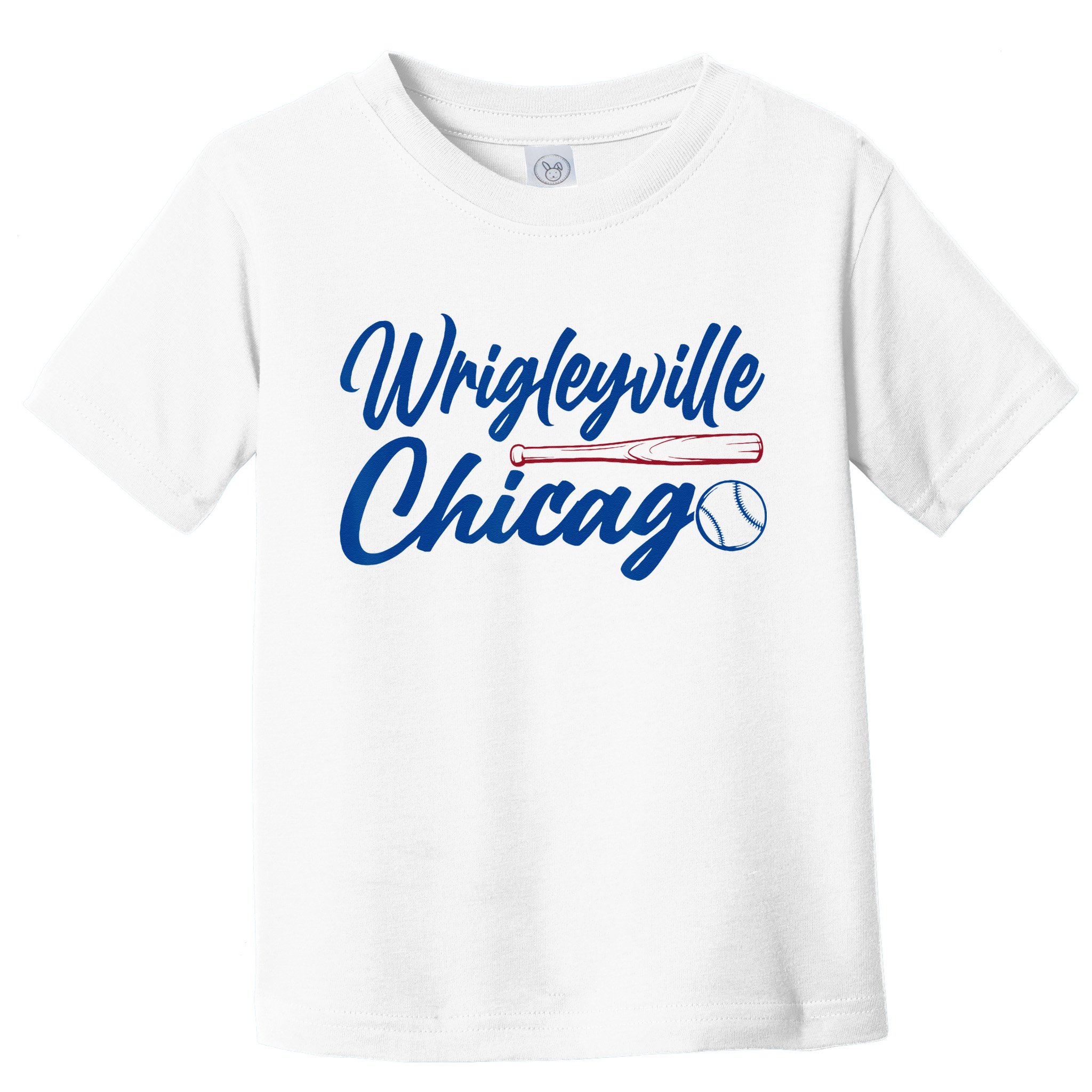 Wrigleyville Chicago Baseball American Toddler T-Shirt