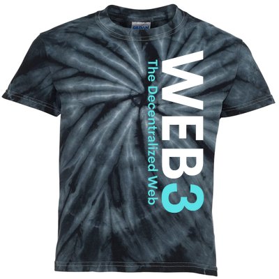 WEB3 Crypto Blockchain Metaverse NFT Internet3.0 DeFi Web3.0 Decentralize Web3.0 Kids Tie-Dye T-Shirt