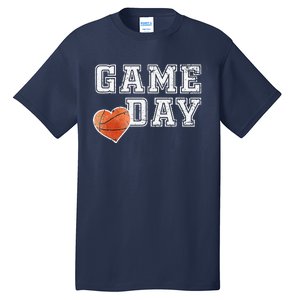 Women's Cute Basketball Mom Friday Night Game Day Tall T-Shirt