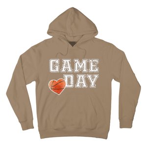 Women's Cute Basketball Mom Friday Night Game Day Hoodie