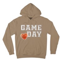 Women's Cute Basketball Mom Friday Night Game Day Hoodie