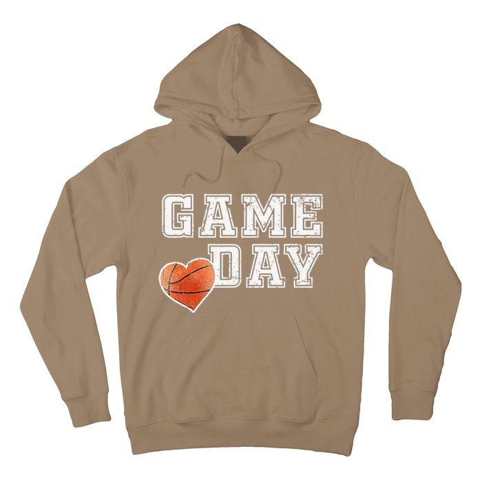 Women's Cute Basketball Mom Friday Night Game Day Hoodie