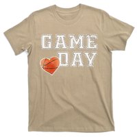 Women's Cute Basketball Mom Friday Night Game Day T-Shirt