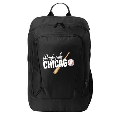 Wrigleyville Chicago Baseball American Gift City Backpack