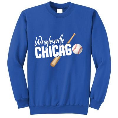 Wrigleyville Chicago Baseball American Gift Sweatshirt