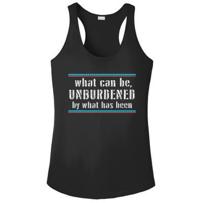 What Can Be Unburdened By What Has Been Cool Ladies PosiCharge Competitor Racerback Tank