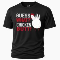 White Chicken Butt! Funny Design  Cooling Performance Crew T-Shirt