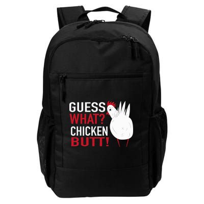 White Chicken Butt! Funny Design  Backpack
