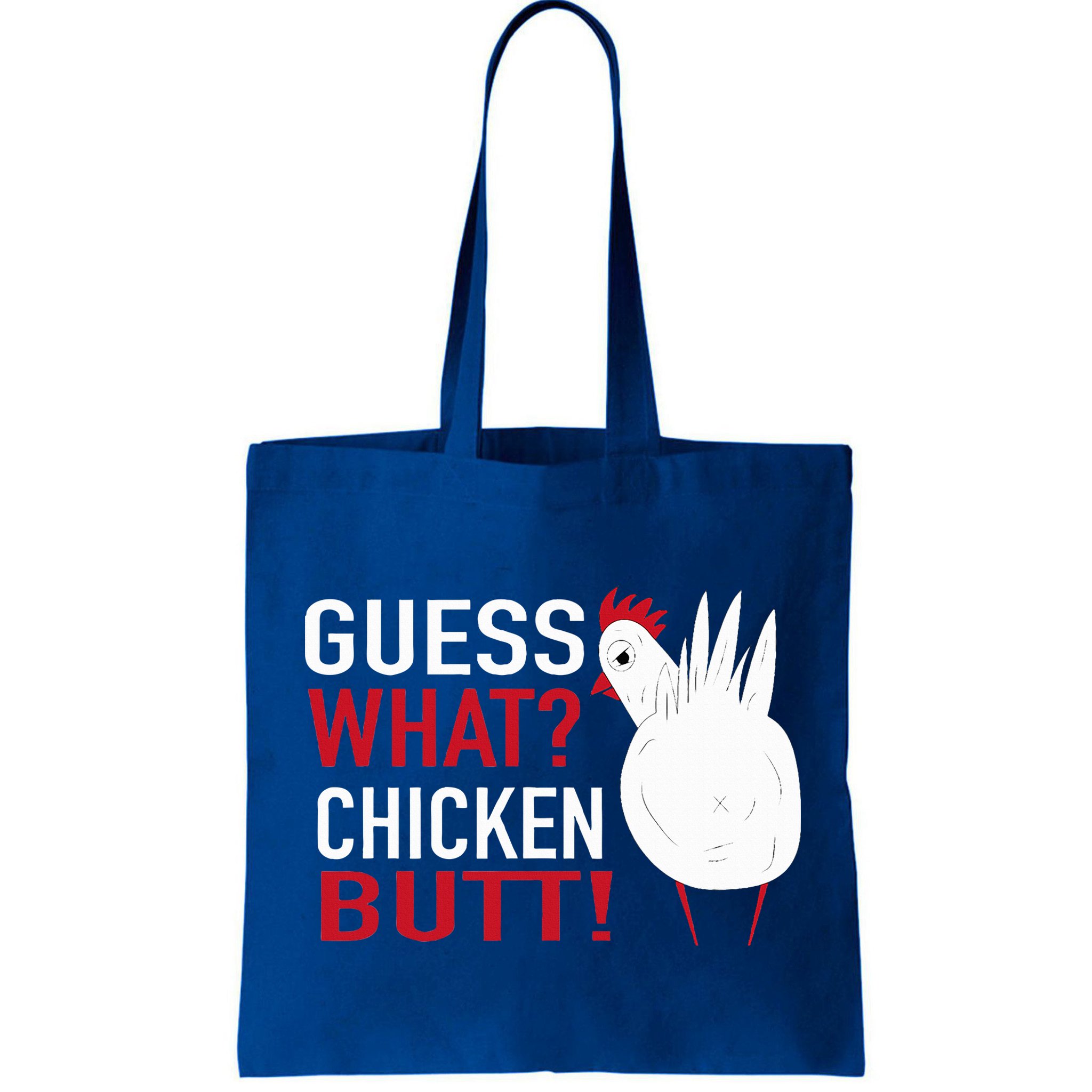 White Chicken Butt! Funny Design  Bag