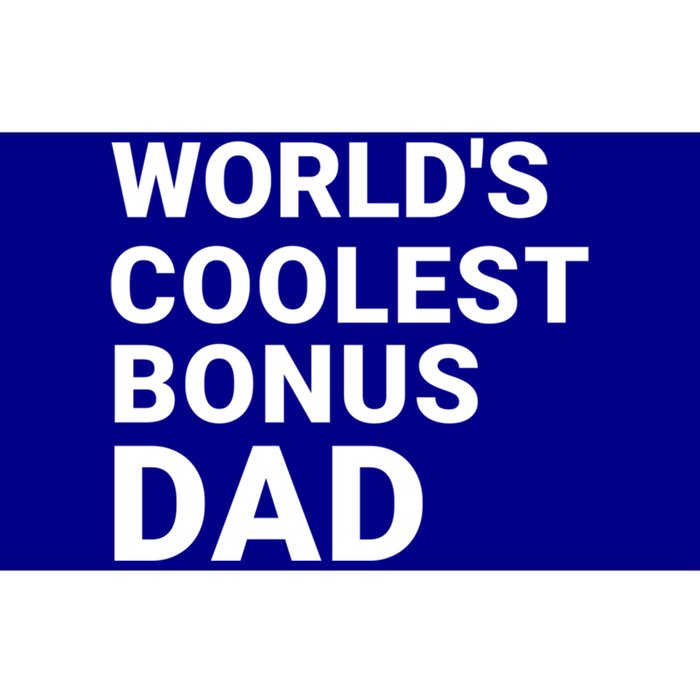 Worlds Coolest Bonus Dad Gift For Bonus Dad Fathers Day Gift Bumper Sticker