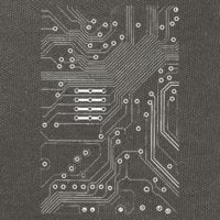 White Circuit Board Mother Board Computer Programmer Gift Cotton Canvas Backpack