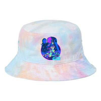 Wars Classic Bright Neon Poster Art Tie Dye Newport Bucket Hat