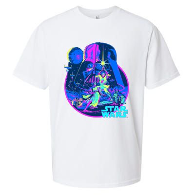 Wars Classic Bright Neon Poster Art Sueded Cloud Jersey T-Shirt