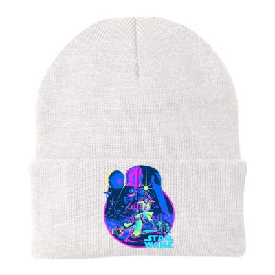 Wars Classic Bright Neon Poster Art Knit Cap Winter Beanie