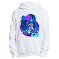 Wars Classic Bright Neon Poster Art Urban Pullover Hoodie