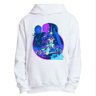 Wars Classic Bright Neon Poster Art Urban Pullover Hoodie