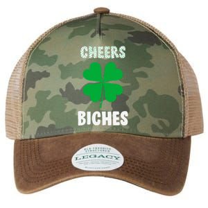 Womens Cheers Bitches Funny St Patricks Day Gifts Women Legacy Tie Dye Trucker Hat