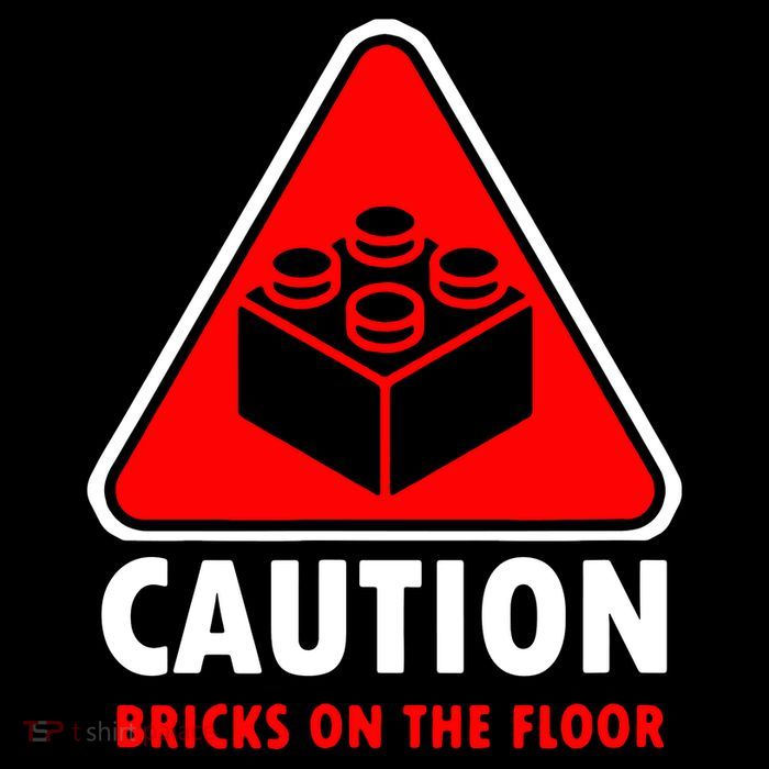 Warning Caution Building Blocks Bricks On Floor Wool Snapback Cap