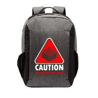 Warning Caution Building Blocks Bricks On Floor Vector Backpack