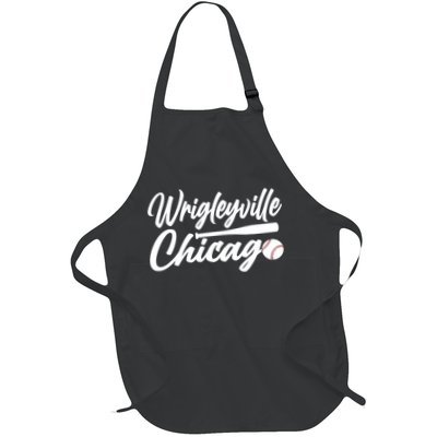 Wrigleyville Chicago Baseball American Apron