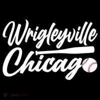 Wrigleyville Chicago Baseball American Baby Bodysuit