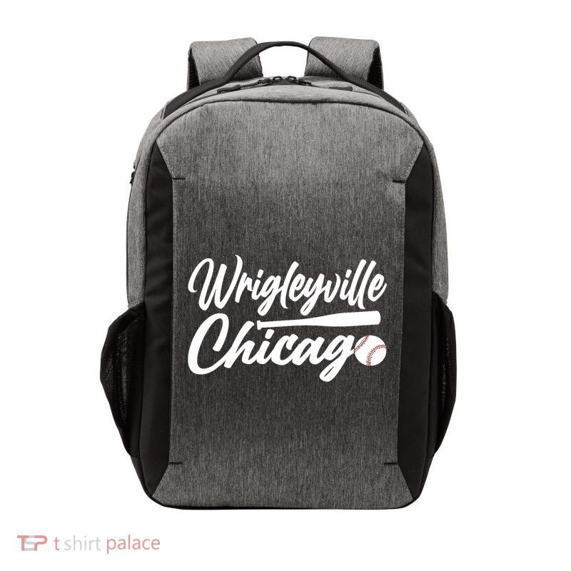Wrigleyville Chicago Baseball American Vector Backpack