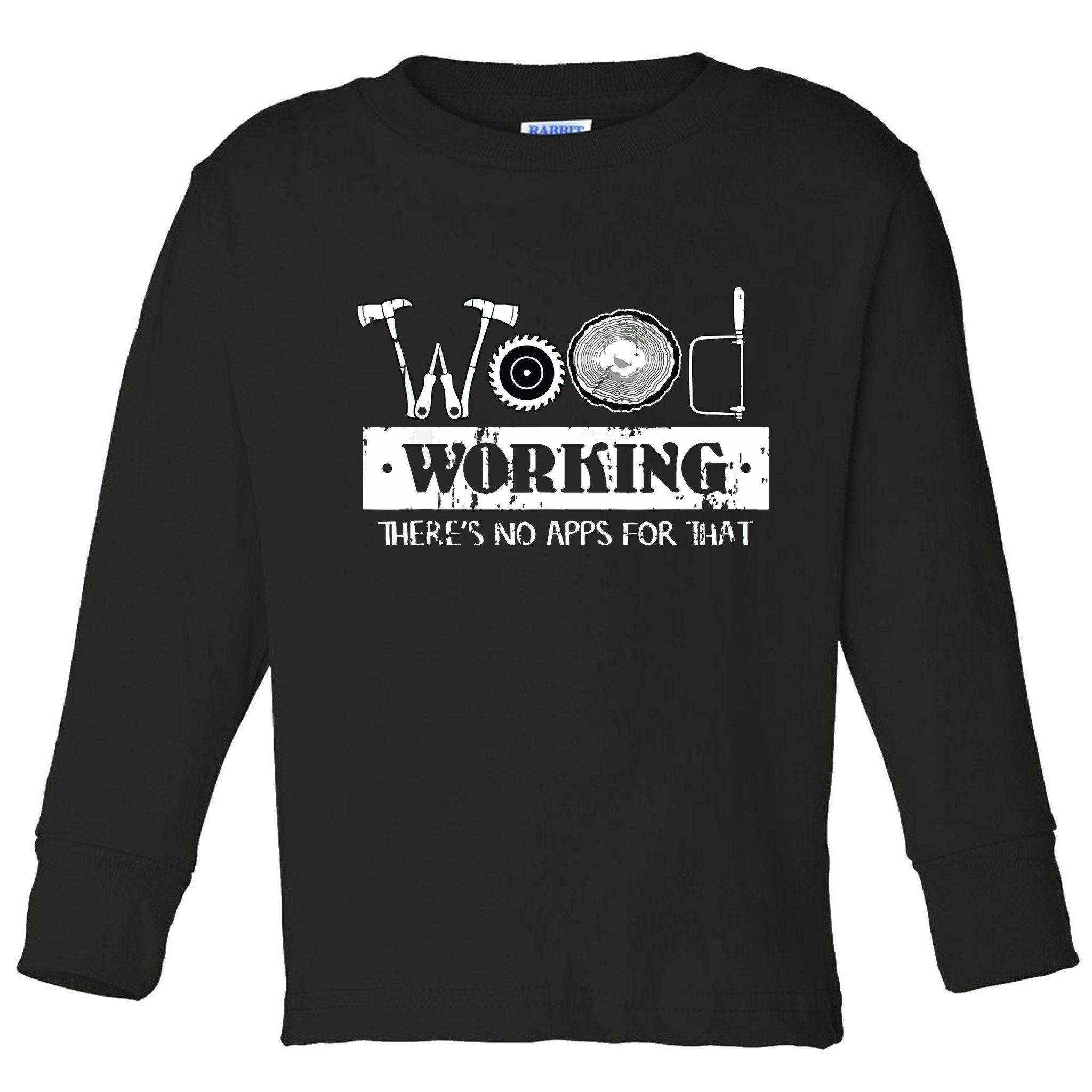 Woodworking Carving Carpenter Joiner Cabinet Woodworker Toddler Long Sleeve Shirt