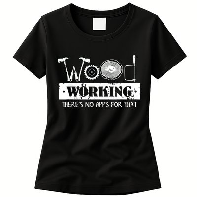 Woodworking Carving Carpenter Joiner Cabinet Woodworker Womens T-Shirt